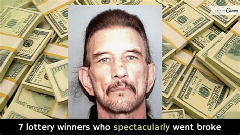 biggest lottery winner to go broke|Lottery Winners: 23 Who Lost Millions .